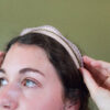 wavy headband in raspberry - Image 5