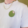 olive brooch - Image 7