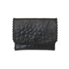 magnetic snap pouch in black - Image 2