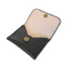 magnetic snap pouch in black - Image 5