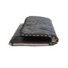 magnetic snap pouch in black - Image 6