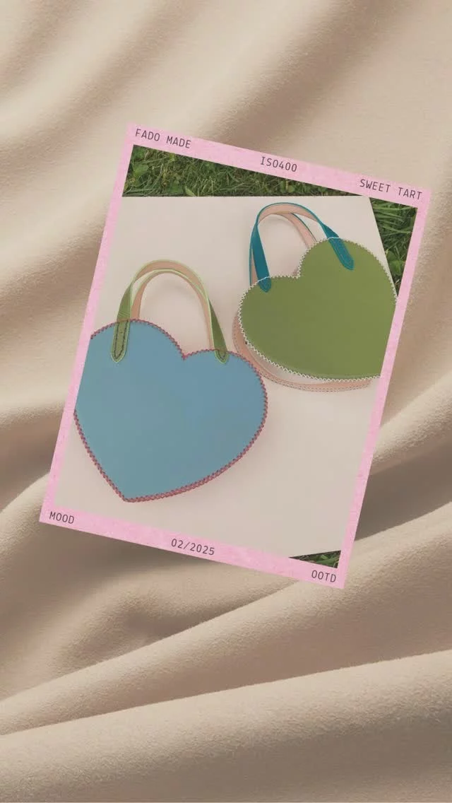 happy valentine’s day 💖
from our hearts to yours!

shop the sweet tart bag on our website

#leatherthatweathersasmile #handstitchedleather #slowfashionbrand #accessoriesbrand #sustainablefashion #smallleathergoods #highendhandmade #handbagdesigner #leatherhandbag #personalstyle #heartshapedhandbag #luxurybrand #highendaccessories